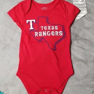 Texas Rangers onesie